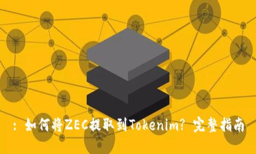 : 如何将ZEC提取到Tokenim? 完整指南